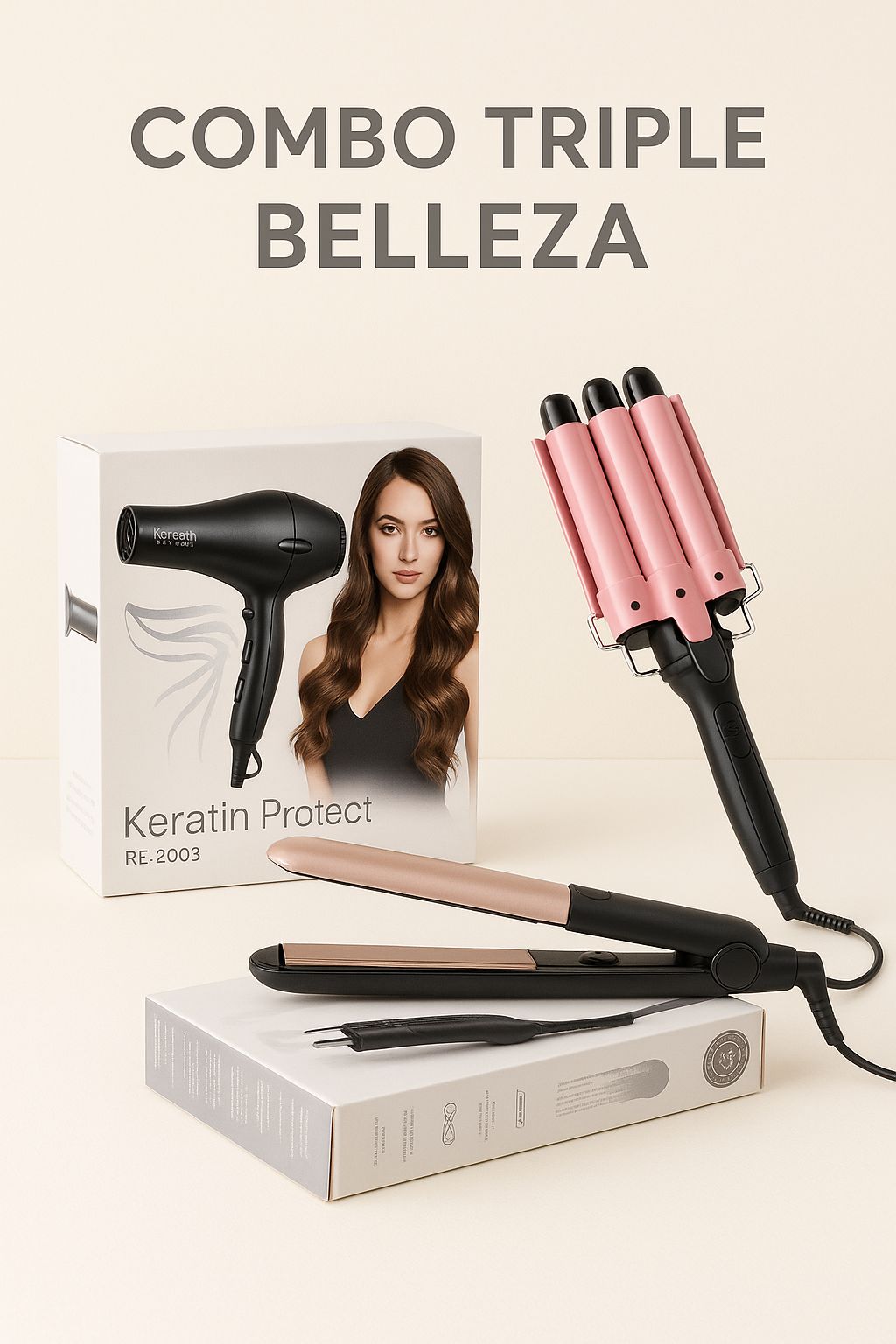COMBO TRIPLE DE CABELLO